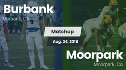 Matchup: Burbank  vs. Moorpark  2018