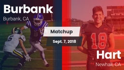 Matchup: Burbank  vs. Hart  2018