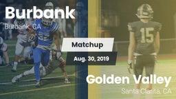 Matchup: Burbank  vs. Golden Valley  2019