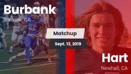 Matchup: Burbank  vs. Hart  2019