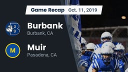 Recap: Burbank  vs. Muir  2019