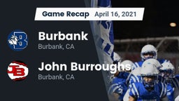 Recap: Burbank  vs. John Burroughs  2021