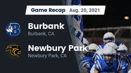 Recap: Burbank  vs. Newbury Park  2021