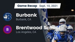 Recap: Burbank  vs. Brentwood School 2021