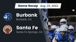 Recap: Burbank  vs. Santa Fe  2022