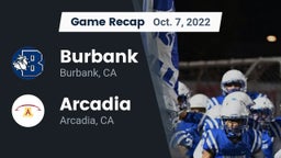 Recap: Burbank  vs. Arcadia  2022