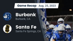 Recap: Burbank  vs. Santa Fe  2023