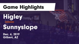 Higley  vs Sunnyslope  Game Highlights - Dec. 6, 2019