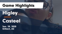 Higley  vs Casteel  Game Highlights - Jan. 28, 2020