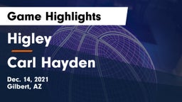 Higley  vs Carl Hayden  Game Highlights - Dec. 14, 2021