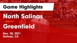 North Salinas  vs Greenfield Game Highlights - Dec. 28, 2021