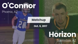 Matchup: O'Connor  vs. Horizon  2017
