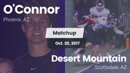 Matchup: O'Connor  vs. Desert Mountain  2017