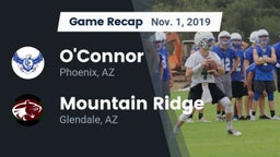 Recap: O'Connor  vs. Mountain Ridge  2019