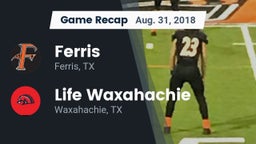 Recap: Ferris  vs. Life Waxahachie  2018