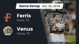 Recap: Ferris  vs. Venus  2018