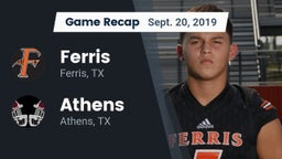Recap: Ferris  vs. Athens  2019