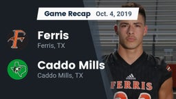 Recap: Ferris  vs. Caddo Mills  2019