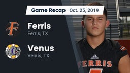 Recap: Ferris  vs. Venus  2019