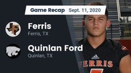 Recap: Ferris  vs. Quinlan Ford  2020