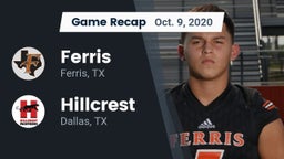 Recap: Ferris  vs. Hillcrest  2020