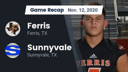 Recap: Ferris  vs. Sunnyvale  2020