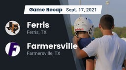 Recap: Ferris  vs. Farmersville  2021