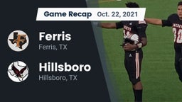 Recap: Ferris  vs. Hillsboro  2021