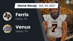 Recap: Ferris  vs. Venus  2021