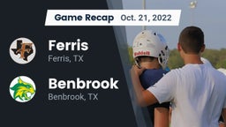 Recap: Ferris  vs. Benbrook  2022