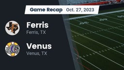 Recap: Ferris  vs. Venus  2023