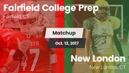Matchup: Fairfield College vs. New London  2017