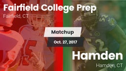 Matchup: Fairfield College vs. Hamden  2017