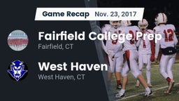 Recap: Fairfield College Prep  vs. West Haven  2017