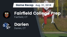 Recap: Fairfield College Prep  vs. Darien  2018