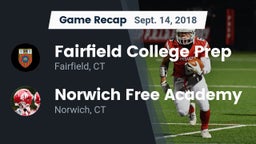 Recap: Fairfield College Prep  vs. Norwich Free Academy 2018