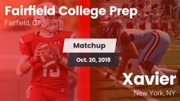 Matchup: Fairfield College vs. Xavier  2018