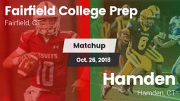 Matchup: Fairfield College vs. Hamden  2018