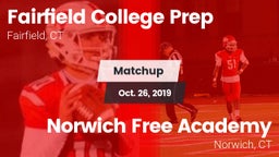 Matchup: Fairfield College vs. Norwich Free Academy 2019