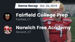 Recap: Fairfield College Prep  vs. Norwich Free Academy 2019
