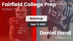 Matchup: Fairfield College vs. Daniel Hand  2020