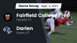 Recap: Fairfield College Prep  vs. Darien  2021