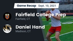 Recap: Fairfield College Prep  vs. Daniel Hand  2021