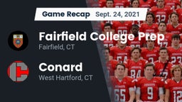 Recap: Fairfield College Prep  vs. Conard  2021