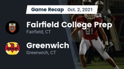 Recap: Fairfield College Prep  vs. Greenwich  2021
