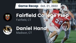Recap: Fairfield College Prep  vs. Daniel Hand  2022