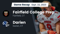 Recap: Fairfield College Prep  vs. Darien  2023