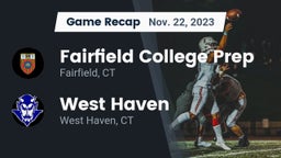 Recap: Fairfield College Prep  vs. West Haven  2023