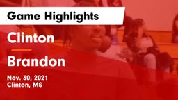Clinton  vs Brandon  Game Highlights - Nov. 30, 2021