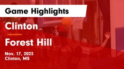 Clinton  vs Forest Hill  Game Highlights - Nov. 17, 2023